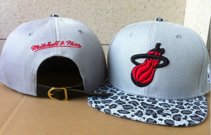 Miami Heat Snapback Hat 60D 0721